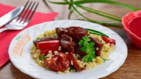 индейка в красном соусе