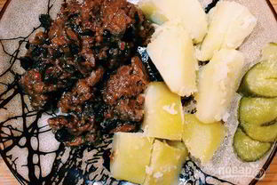 Кабанятина тушеная