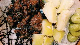 Кабанятина тушеная