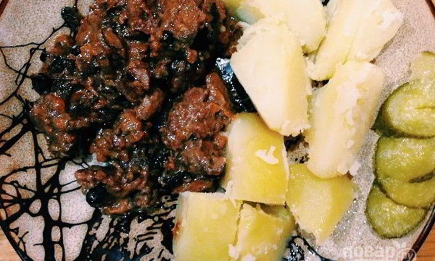 Рецепт кабанятины тушеной