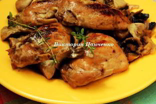 Кролик с дижонской горчицей