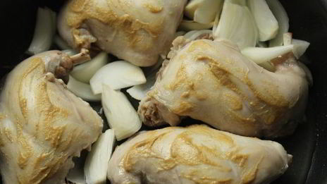 кролик с дижонской горчицей