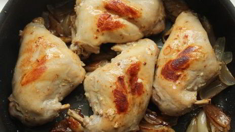 кролик с дижонской горчицей