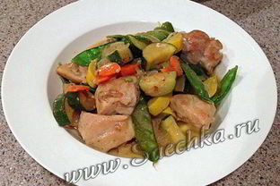 Куриное филе по-тайски