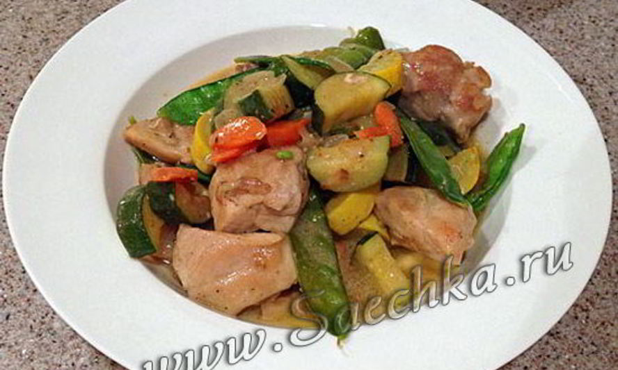 Рецепт куриного филе по-тайски