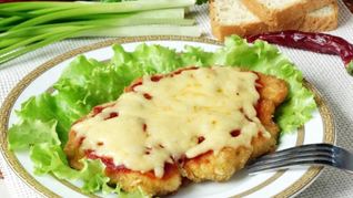 Куриное филе под острым соусом