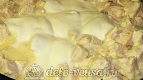 куриное филе в майонезе