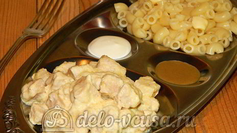 куриное филе в майонезе