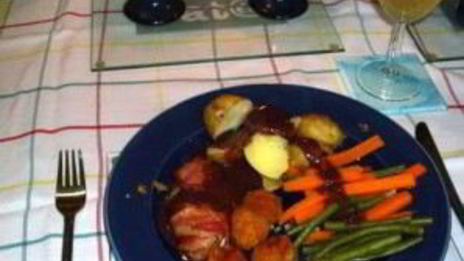 куриные грудки с голубым сыром