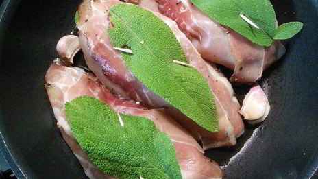 куриные грудки сальтимбокка