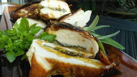 куриные грудки сальтимбокка