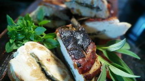 куриные грудки сальтимбокка