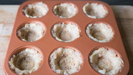 куриные корзиночки с брокколи