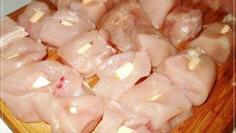 куриные наггетсы с сыром на сковороде