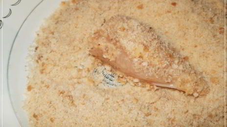 куриные наггетсы с сыром на сковороде