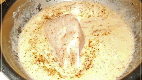 куриные наггетсы с сыром на сковороде