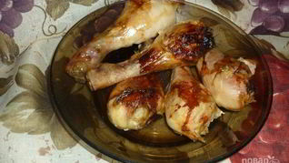 Куриные ножки с медом