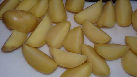 куриные ножки с овощами