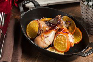 Куриные ножки в цитрусах