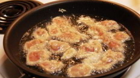 курица с ананасами