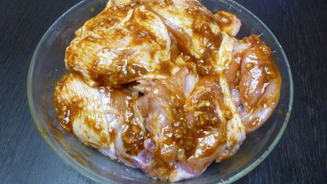 курица с финиками