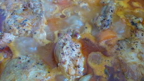 курица с финиками