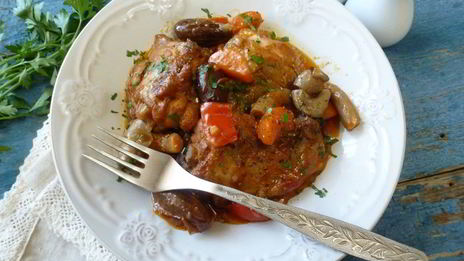 курица с финиками