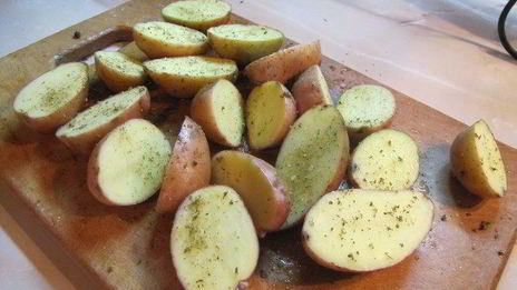 курица с рукава