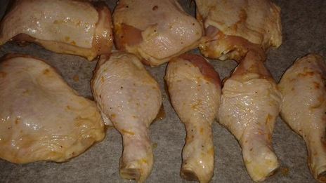 курица в китайском соево-апельсиновом маринаде