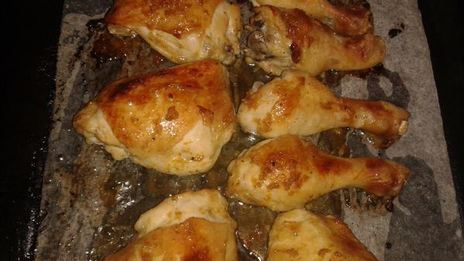 курица в китайском соево-апельсиновом маринаде