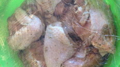 курица в соевом маринаде