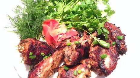 курица в соевом маринаде