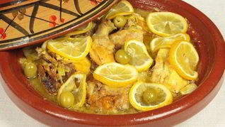 Курица в тажине