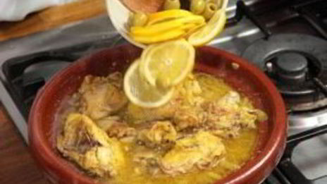 курица в тажине