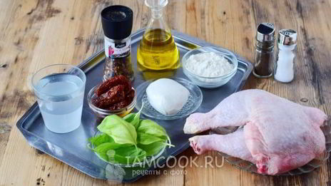 курица в тесте