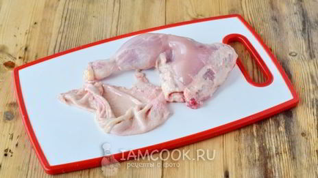 курица в тесте