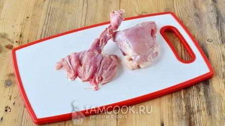 курица в тесте