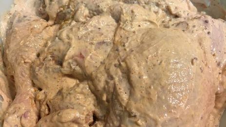 курица, запеченная с картофелем