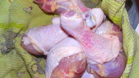 курица, запеченная с овощами