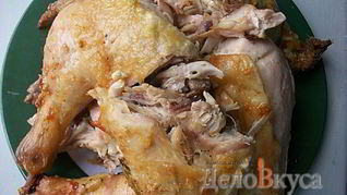 Курица запеченная в духовке с розмарином