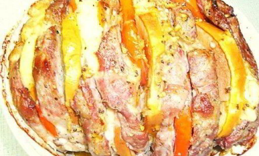 Рецепт мясной гармошки в духовке