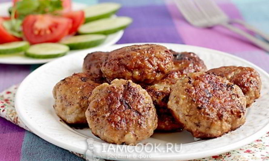Рецепт мясных биточков из фарша