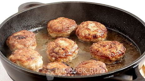 мясные биточки из фарша