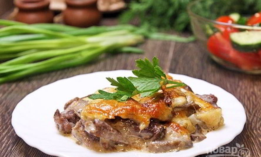 Рецепт мяса по-царски