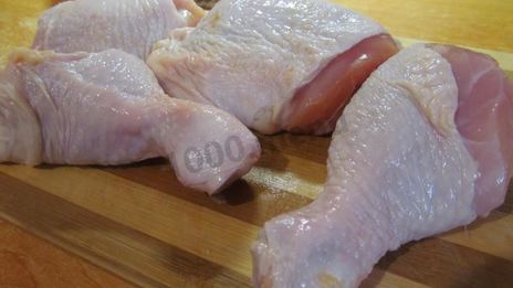 окорочка в рукаве в духовке с картошкой