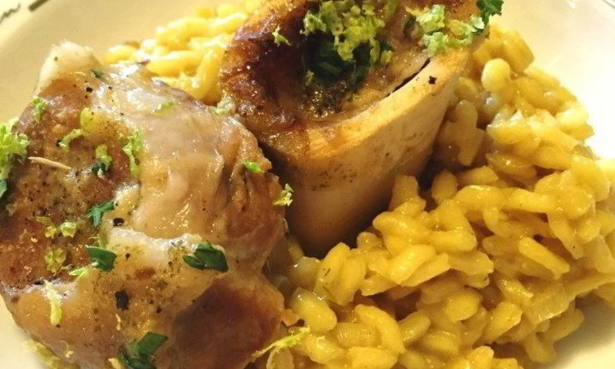 Рецепт оссобука по-милански с шафрановым ризотто