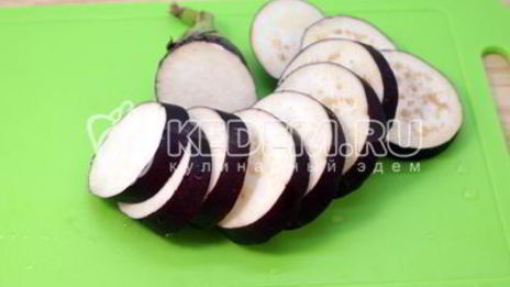 отбивные с баклажаном и сыром