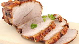 Пикантная буженина с чесноком