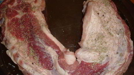 ребрышки фаршированные пряные