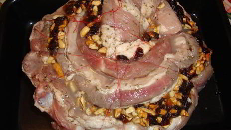 ребрышки фаршированные пряные